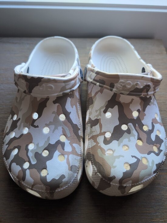 CROCS Shoes - Crocs Classic White Camo